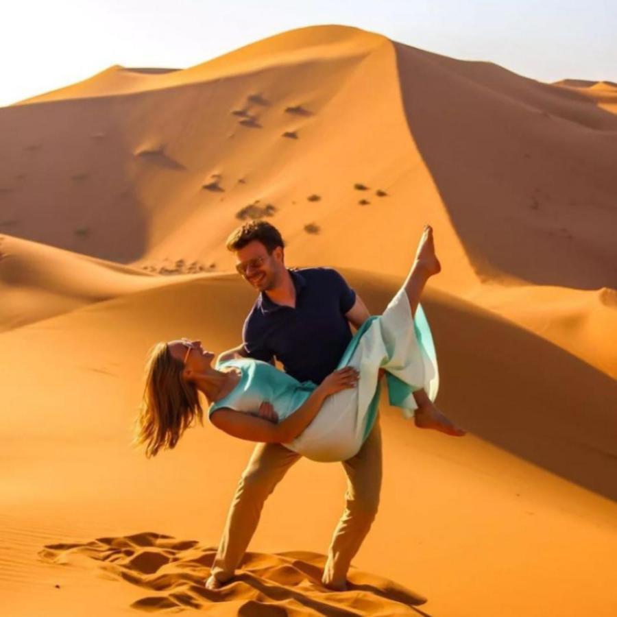 Sahara Traveling Camp Hotell Merzouga Eksteriør bilde