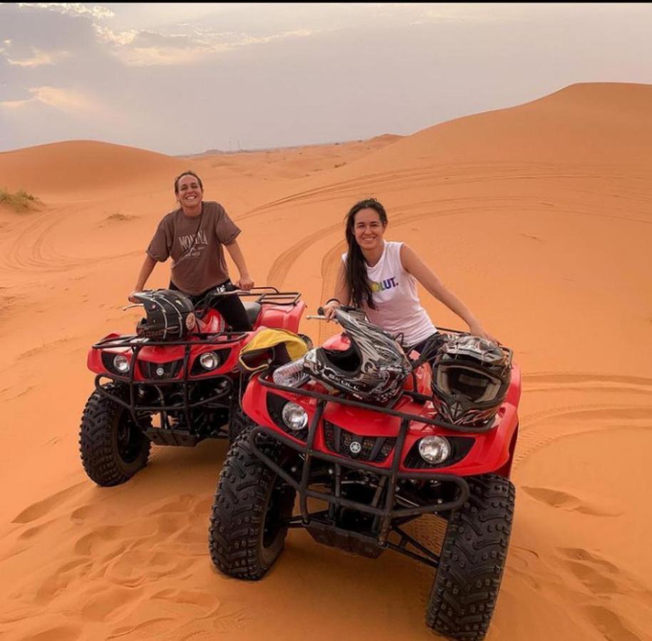 Sahara Traveling Camp Hotell Merzouga Eksteriør bilde