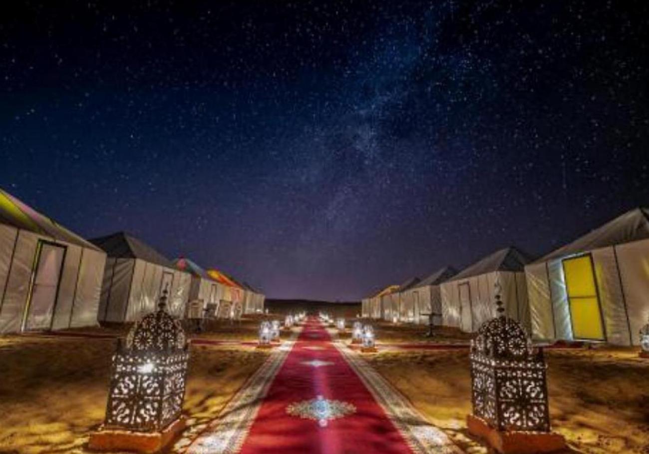 Sahara Traveling Camp Hotell Merzouga Eksteriør bilde