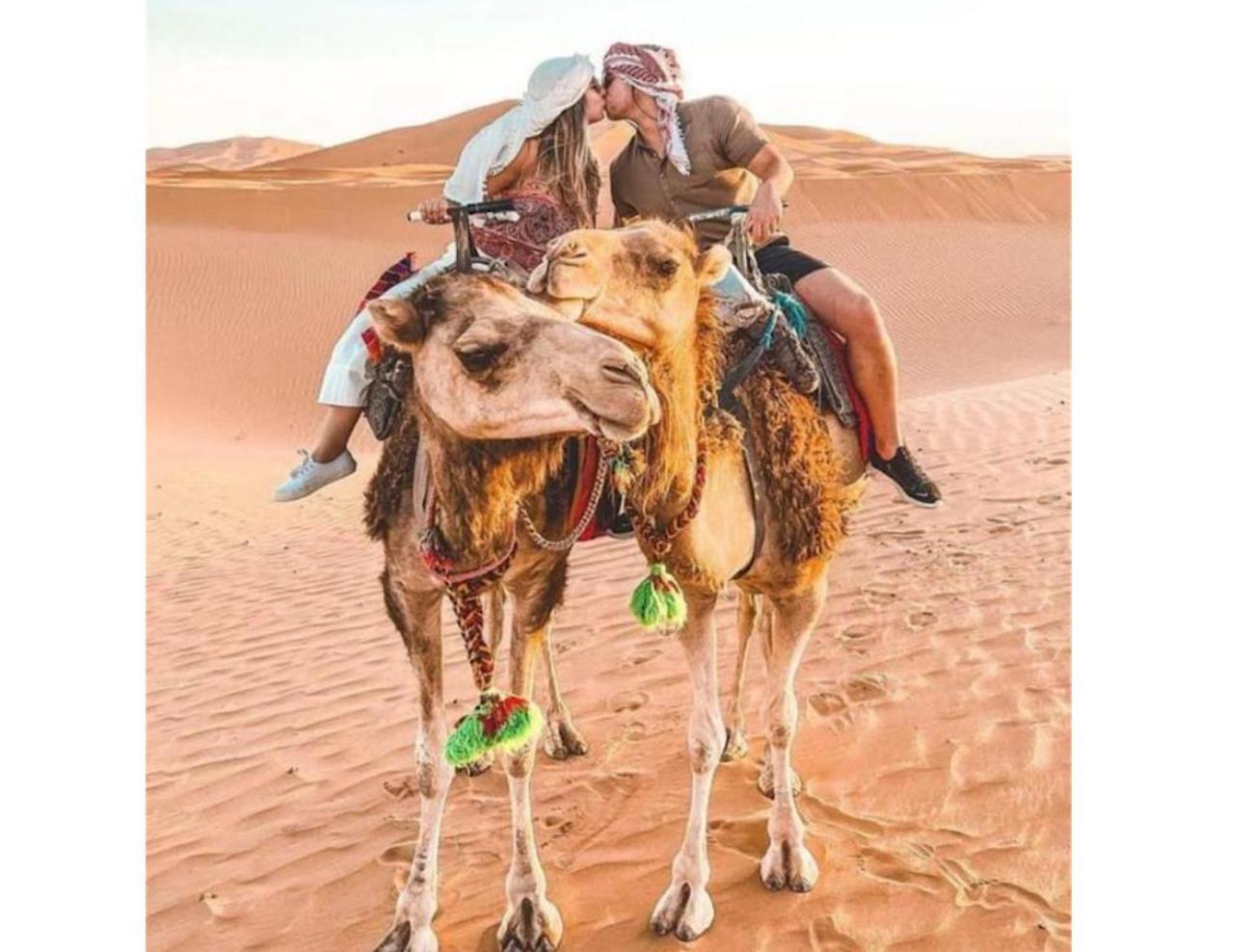 Sahara Traveling Camp Hotell Merzouga Eksteriør bilde