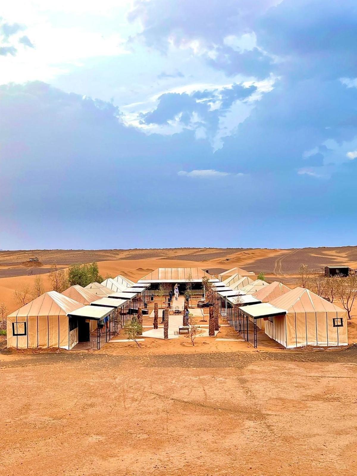 Sahara Traveling Camp Hotell Merzouga Eksteriør bilde