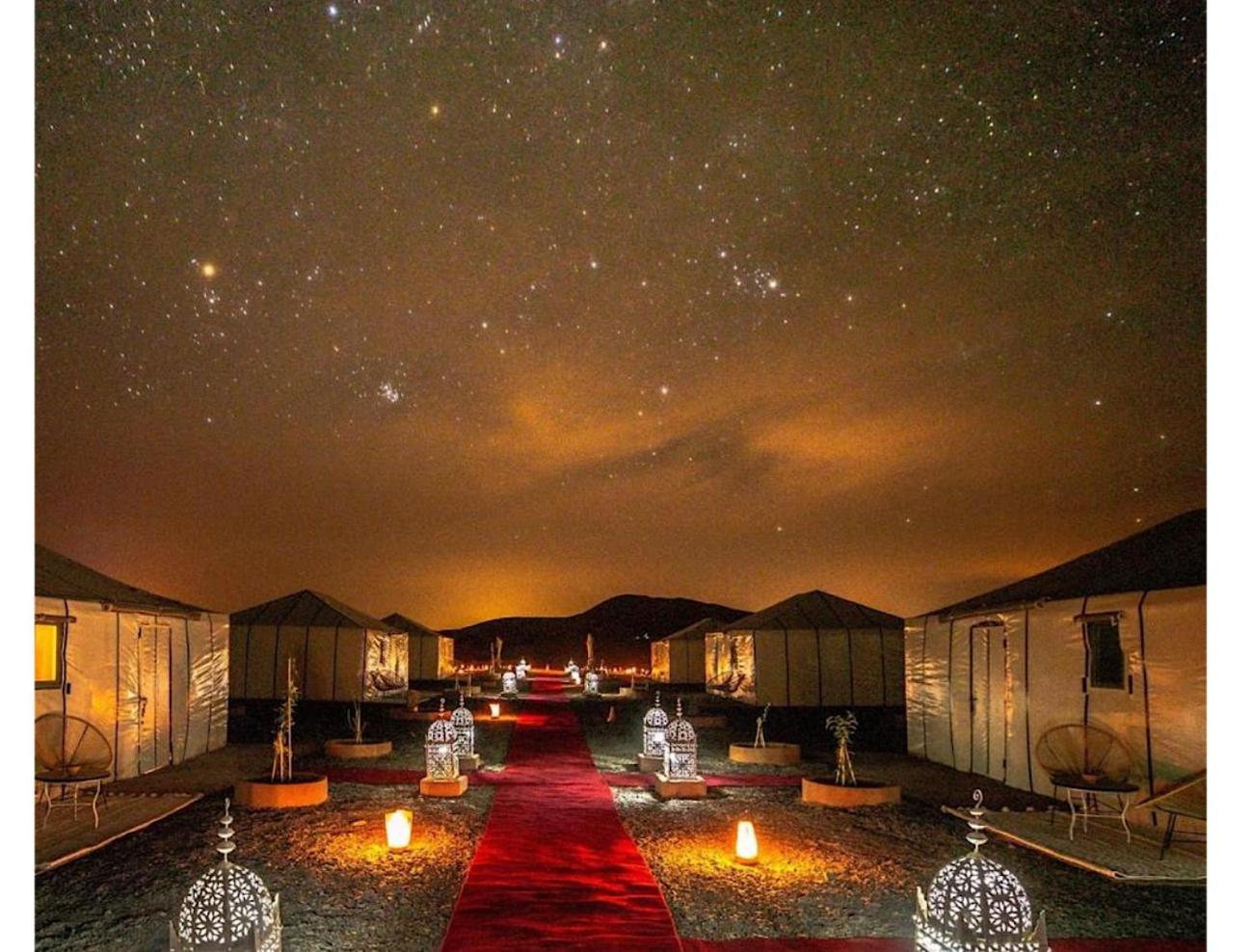 Sahara Traveling Camp Hotell Merzouga Eksteriør bilde