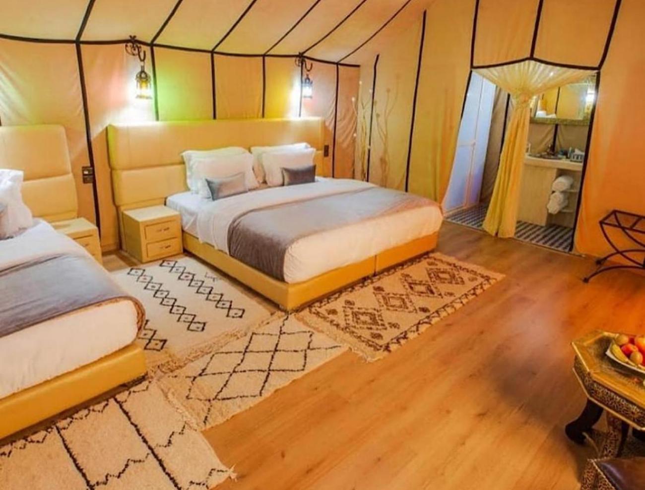 Sahara Traveling Camp Hotell Merzouga Eksteriør bilde